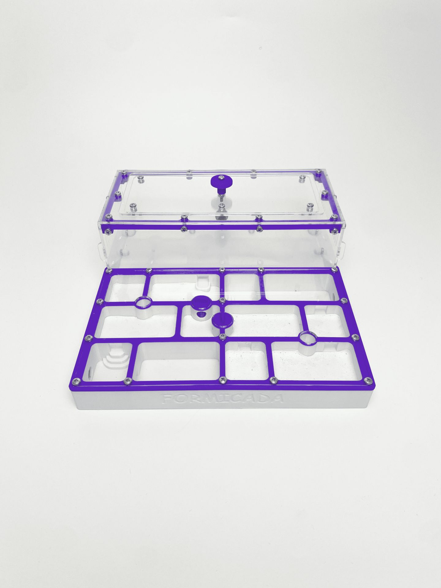 Мурашина ферма AntHome XL (біло-фіолетова)