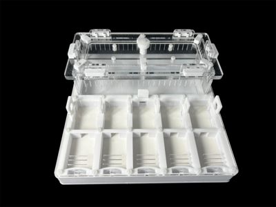 Муравьиная ферма с 5 зонами увлажнения. Герметичная крышка, безопасные материалы