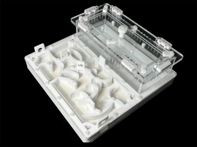 Белая муравьиная ферма 200х200мм: полный гипс, 4 зоны увлажнения. Для Pheidole и Camponotus