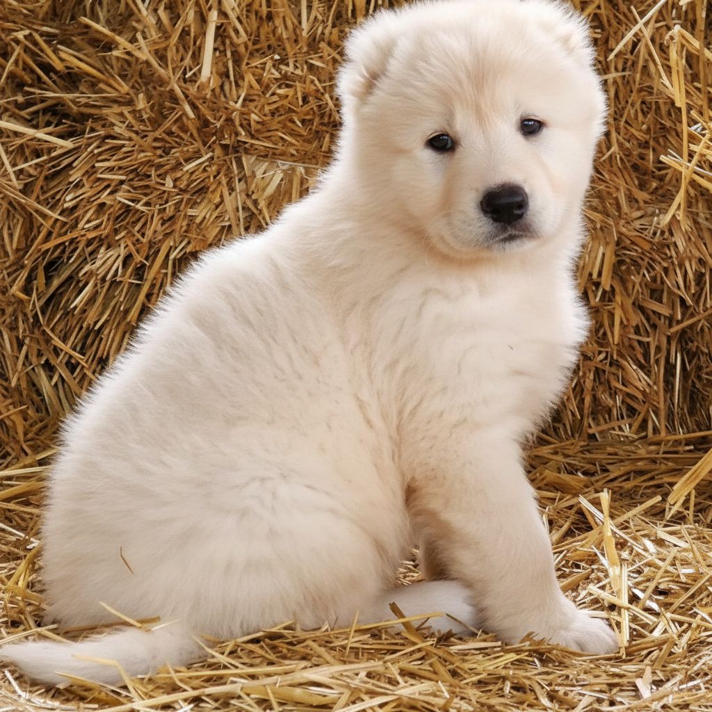 Унікальні білі цуценята кавказької вівчарки розплідник Star Escort