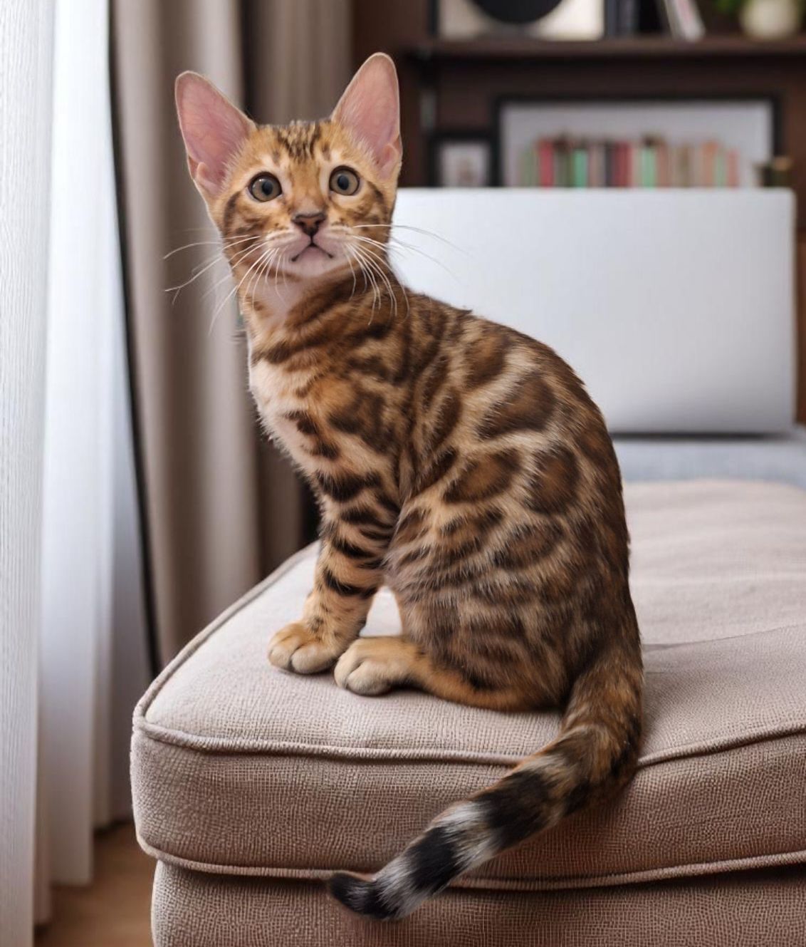 Бенгальське кошеня хлопчик