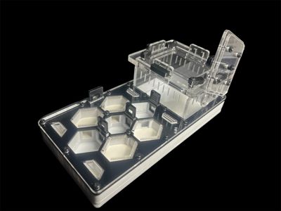 Чёрная муравьиная ферма "Соты" 220×110 мм – 600 грн