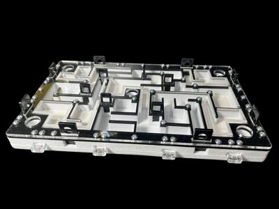 Модуль-лабиринт для муравьиной фермы 18×30 см – купить с гипсовым основанием для Camponotus и Messor