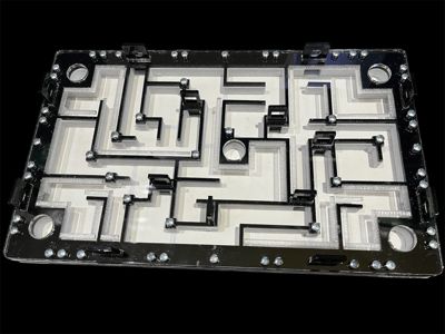 Модуль-лабиринт для муравьиной фермы 18×30 см – купить с гипсовым основанием для Camponotus и Messor