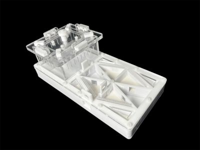 Формикарий белый 220×110 - с гипсом, доставка Новая Почта