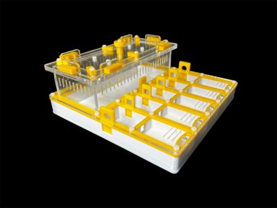 Профессиональная муравьиная ферма 20x20 см. гипс Г23, нейлоновые болты