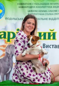 В'язка кобель Джек Рассел тер'єр КСУ