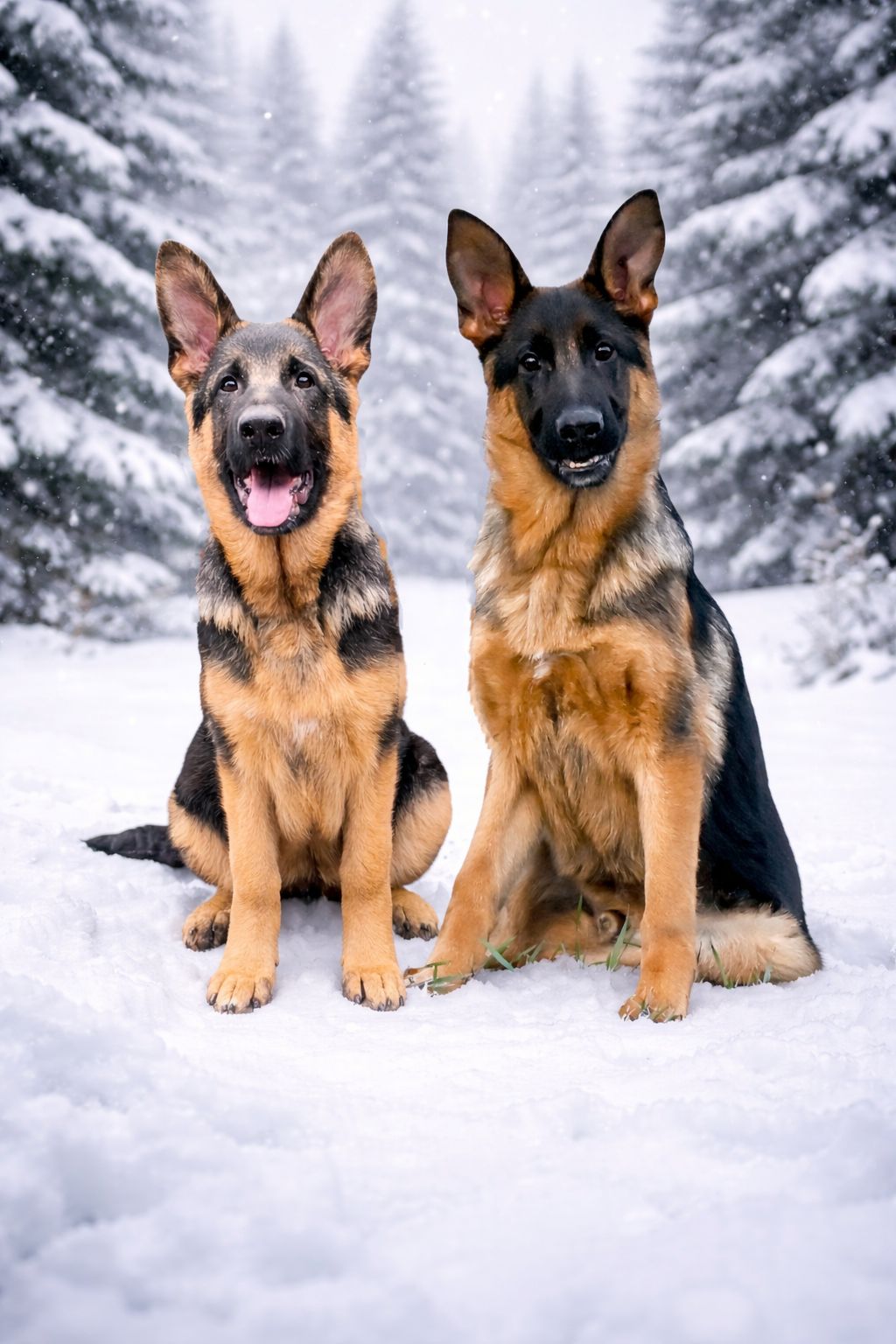 Цуценята німецької вівчарки