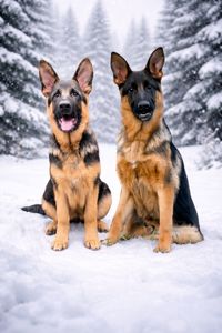 Цуценята німецької вівчарки