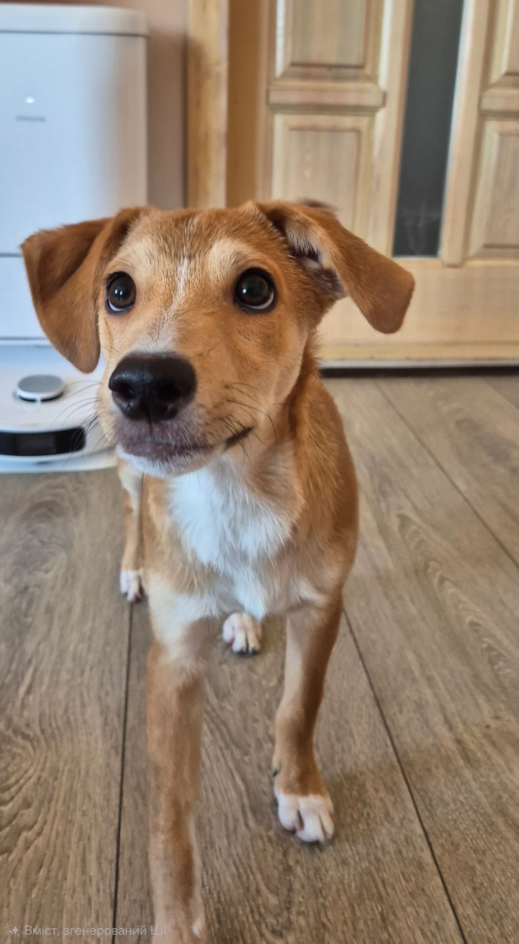 Цуценя метис Джека Рассела, хлопчик