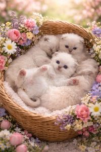 Три котёнка три хорактера