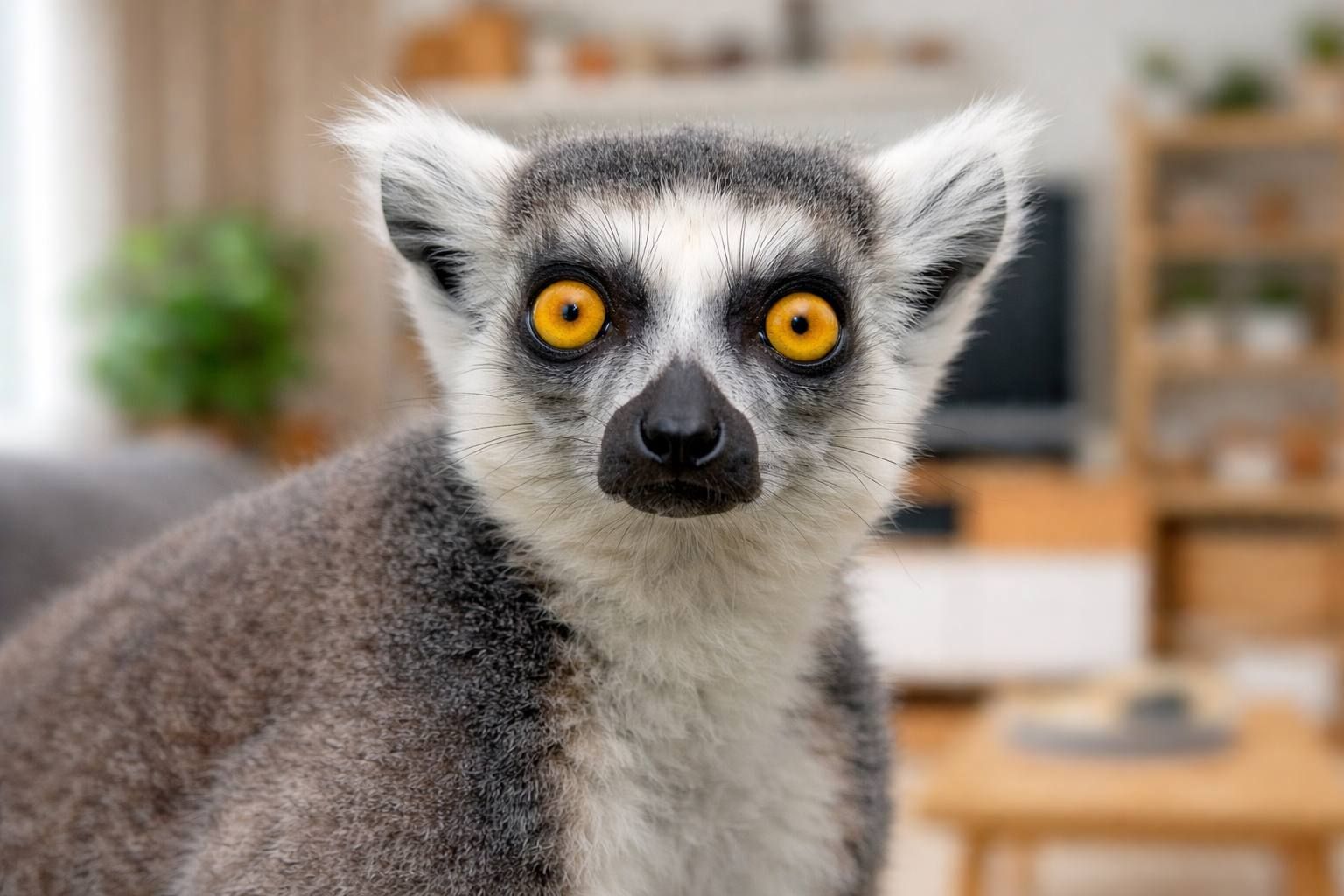 Котячий лемур — екзотичний улюбленець, який закохує з першого погляду