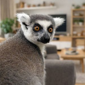 Котячий лемур — екзотичний улюбленець, який закохує з першого погляду