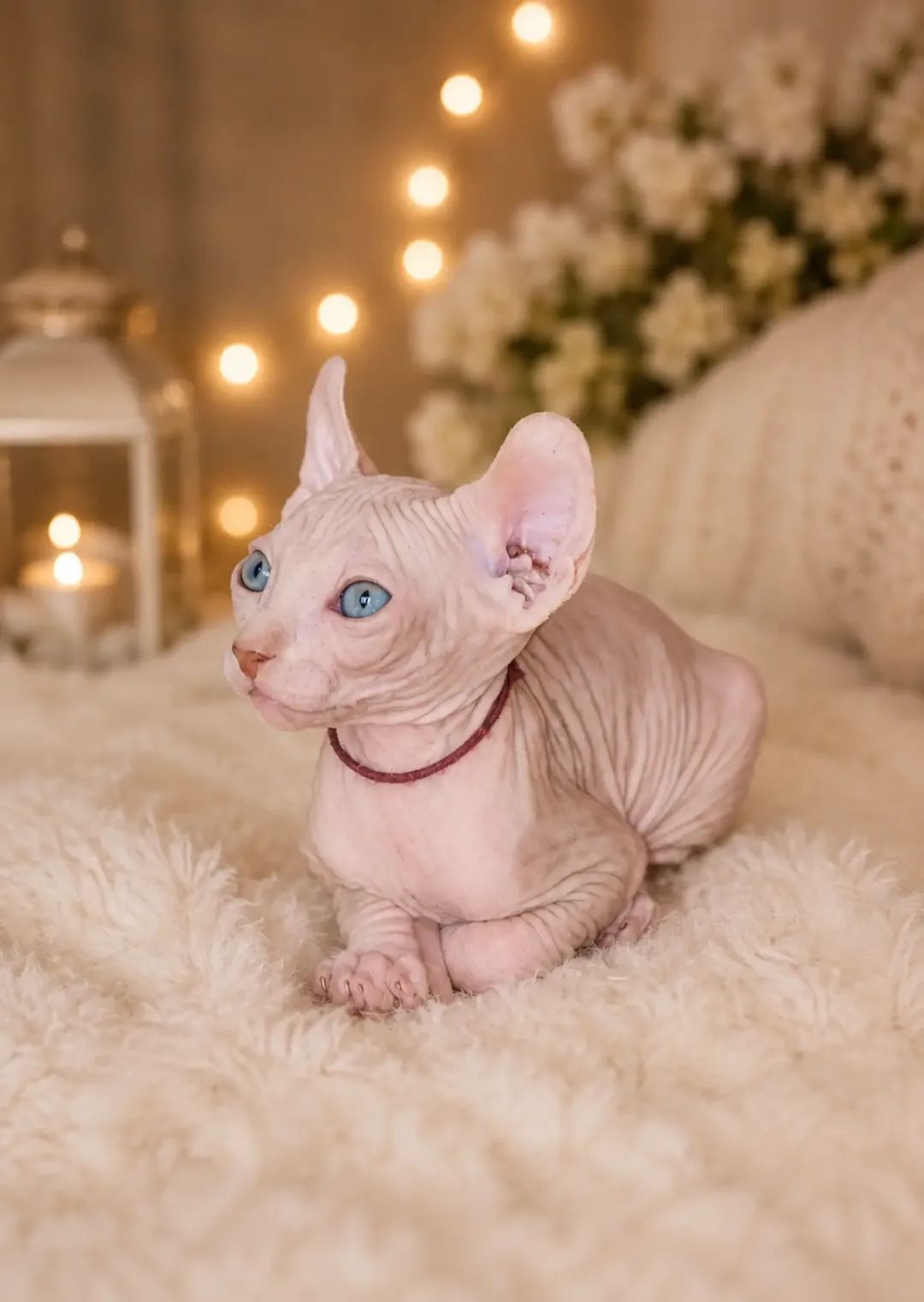 Котята конадский сфинкс, эльф