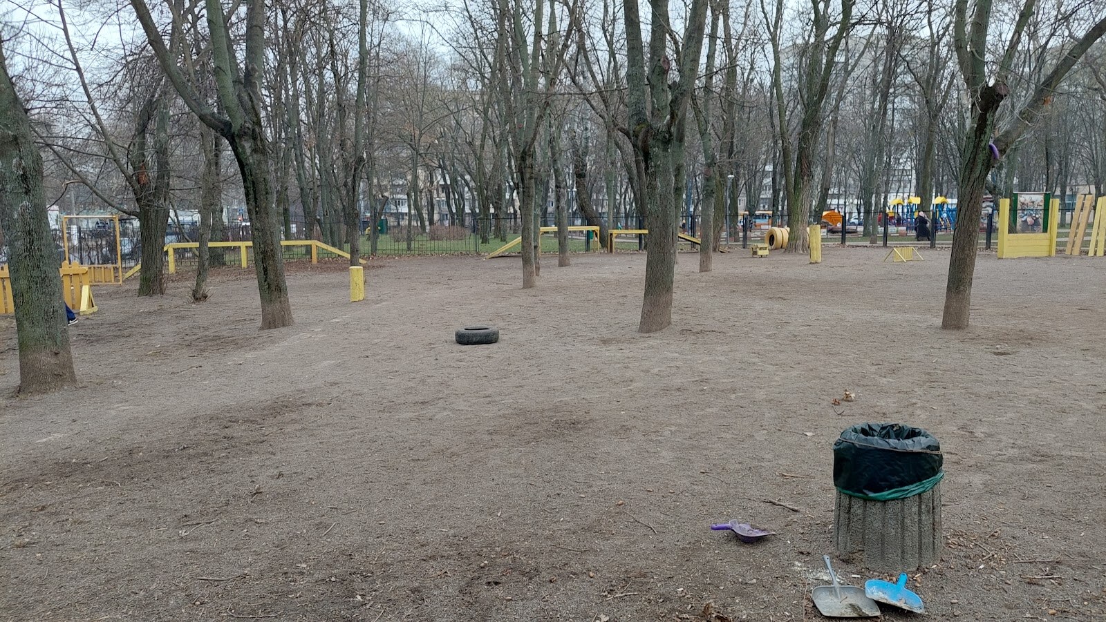 Дрессировка собак в Парке им. Горького