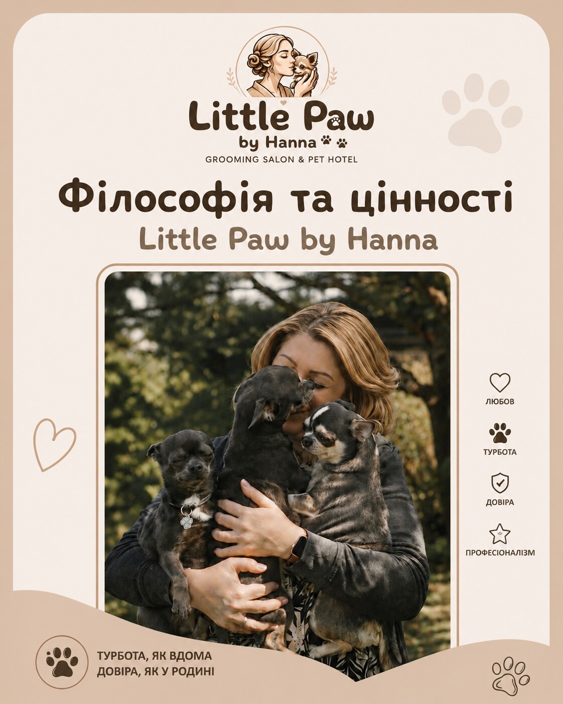 «Little Paw by Hanna» — грумінг, зооготель
